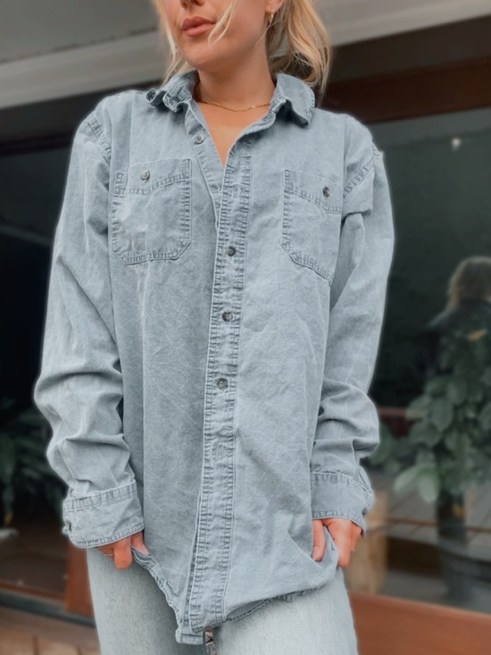 Windriver Other - Blue denim Casual Button-Down Shirt